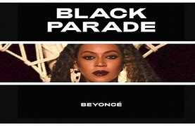 Image result for Black Parade Beyonce Sheet