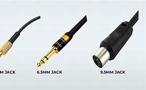 Image result for Headphone Jack Sizes Chart