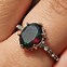 Image result for Black Opal Engagement Ring