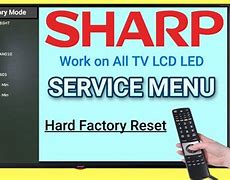 Image result for Sharp TV Service Menu