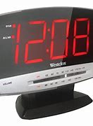Image result for Large Display Alarm Clock Radio