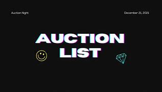 Image result for Auction Booth