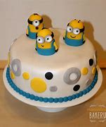 Image result for Purple Face Minion Cake