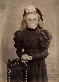 Image result for Creepy Old Timey Portrait