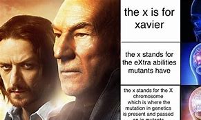 Image result for X-Men Professor X Meme