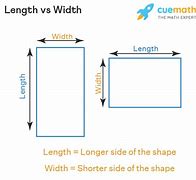 Image result for Length vs Height