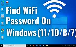 Image result for How to Find Wi-Fi Password On Computer