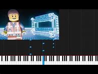 Image result for Everything Is Awesome LEGO Movie Piano Notes