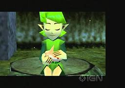 Image result for Zelda Lost Woods Ocarina of Time Saria