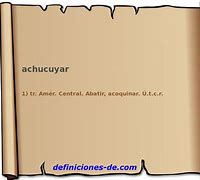 Image result for achucutar
