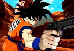 Image result for Fortnite Goku Holding a Pistol