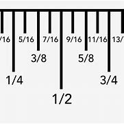 Image result for 9 16 Inch On Ruler