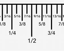 Image result for 11 16 Inch On Ruler
