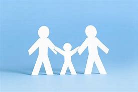 Image result for Paper Cut Out Family with Three Children