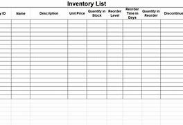 Image result for Inventory Ledger Template