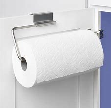 Image result for YouCopia Over the Cabinet Door Paper Towel Roll Holder