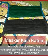 Image result for Masker Bahan