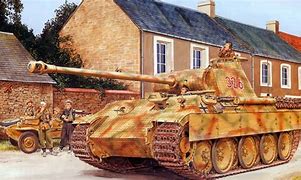 Image result for Panther Tank with Logs