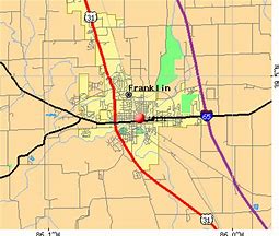 Image result for Franklin Township Indiana Map