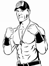Image result for How to Draw WWE John Cena
