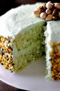 Image result for Pistachio Birthday Cake