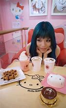 Image result for Hello Kitty and Chococat