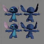 Image result for 3D Stitch Disney