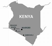 Image result for Kenya On Map