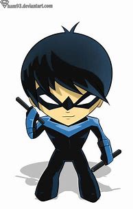 Image result for Nightwing Chibi