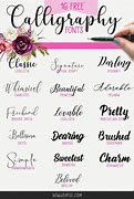 Image result for Handwritten Calligraphy Font