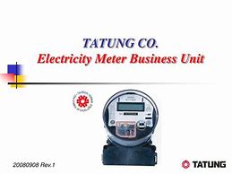 Image result for Tatung Meter