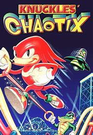 Image result for Knuckles Chaotix Eu Box Art