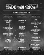 Image result for Made in America Festival LineUp