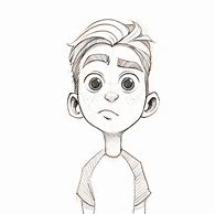 Image result for Cartoon Boy Sketches
