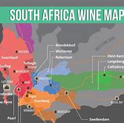 Image result for Map of Vineyards in South Africa