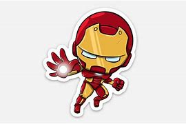 Image result for Iron Man Art Sticker