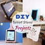 Image result for Tablet Stand DIY Desk