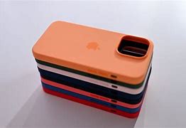 Image result for Orange Silicone Pouch for iPhone 13