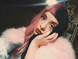 Image result for Melanie Martinez Pink and Black Hair