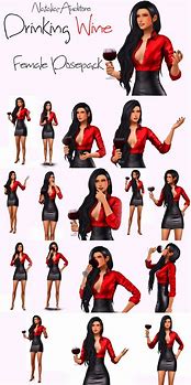 Image result for Sims 4 Drink Pose
