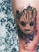 Image result for Cute Baby Groot Tattoo