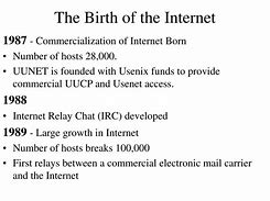 Image result for Birth of Internet