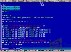 Image result for Turbo C Program