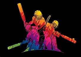Image result for Cricket Abstract Art