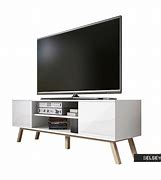 Image result for TV Console with Shelves