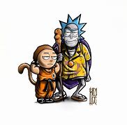 Image result for Rick and Morty Dragon Ball Z