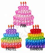 Image result for Pop It Fidget Cake