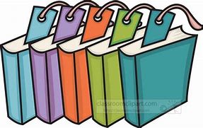 Image result for Book with Bookmark Clip Art