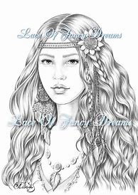 Image result for Boho Woman Drawing
