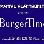 Image result for Burger Time Game. Screenshot